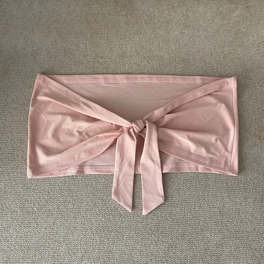 کراپ رنگ صورتی پودری