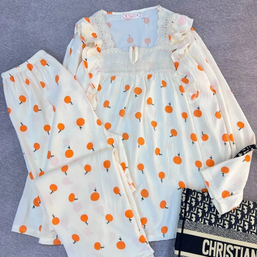 بلوز وشلوارجنس نخ موسلین