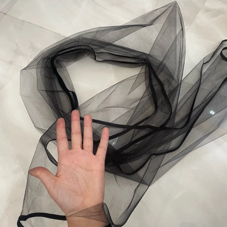 شال توری مشکی