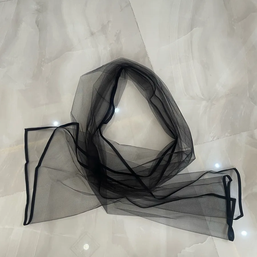 شال توری مشکی