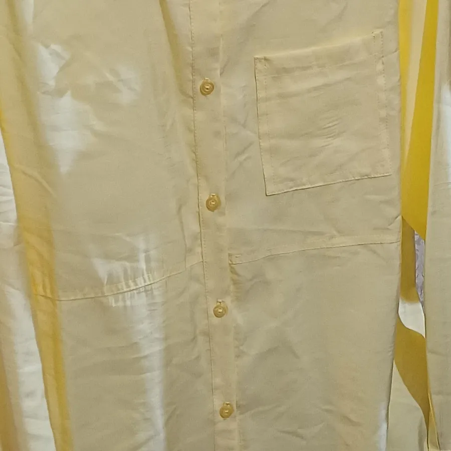 شومیز زرد لیمویی