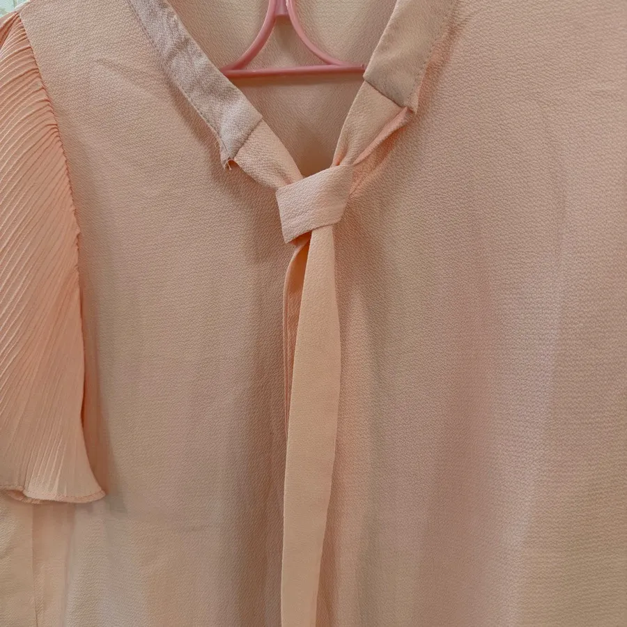 بلیز صورتی کراواتی