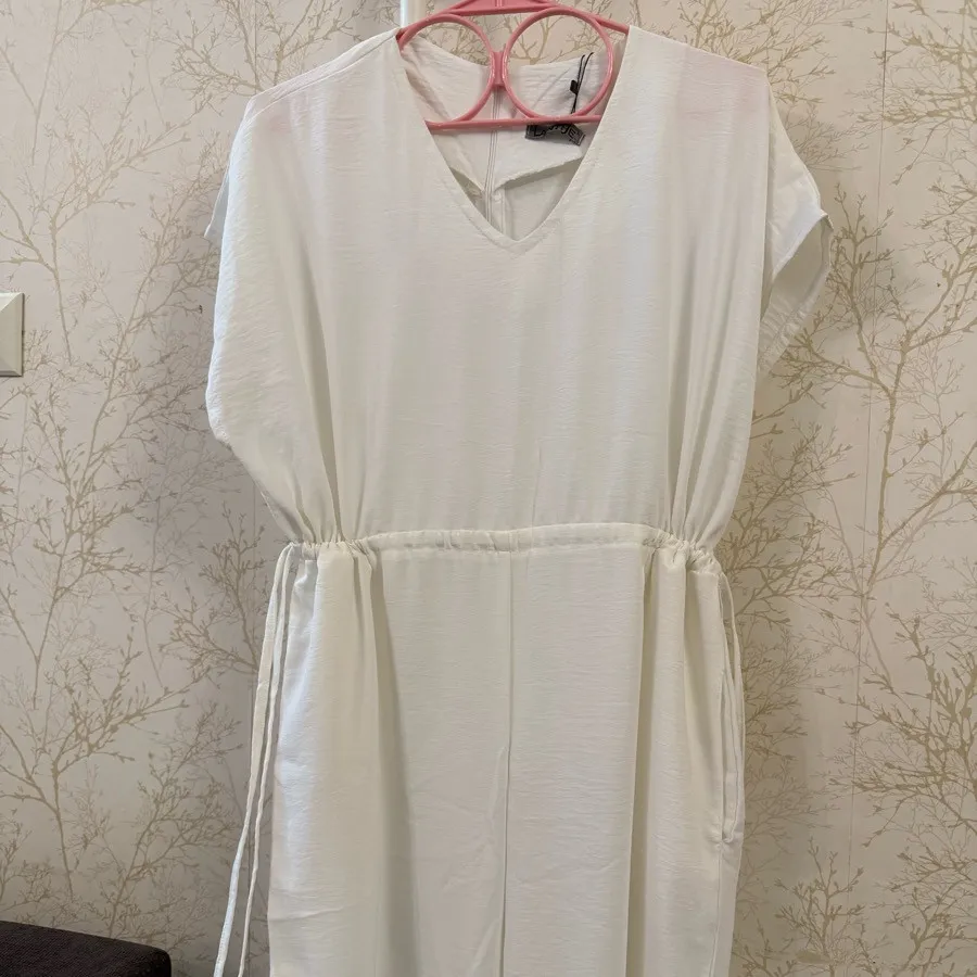 لباس سرهمی سفید