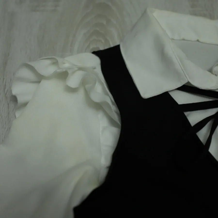 ست دوتکه شومیز و جلیقه