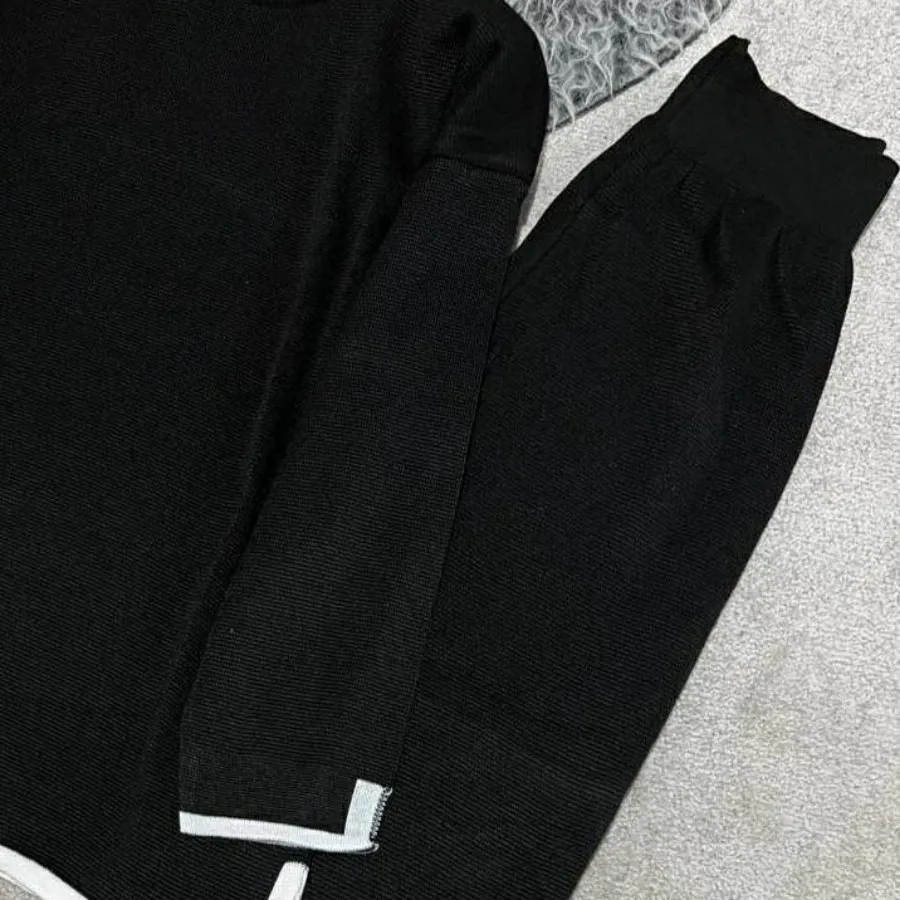 ست بلوز شلوار بافت