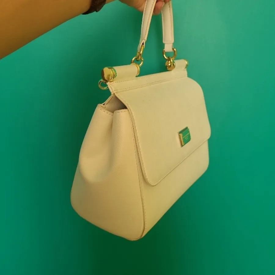 کیف سفید دولچه گابانا