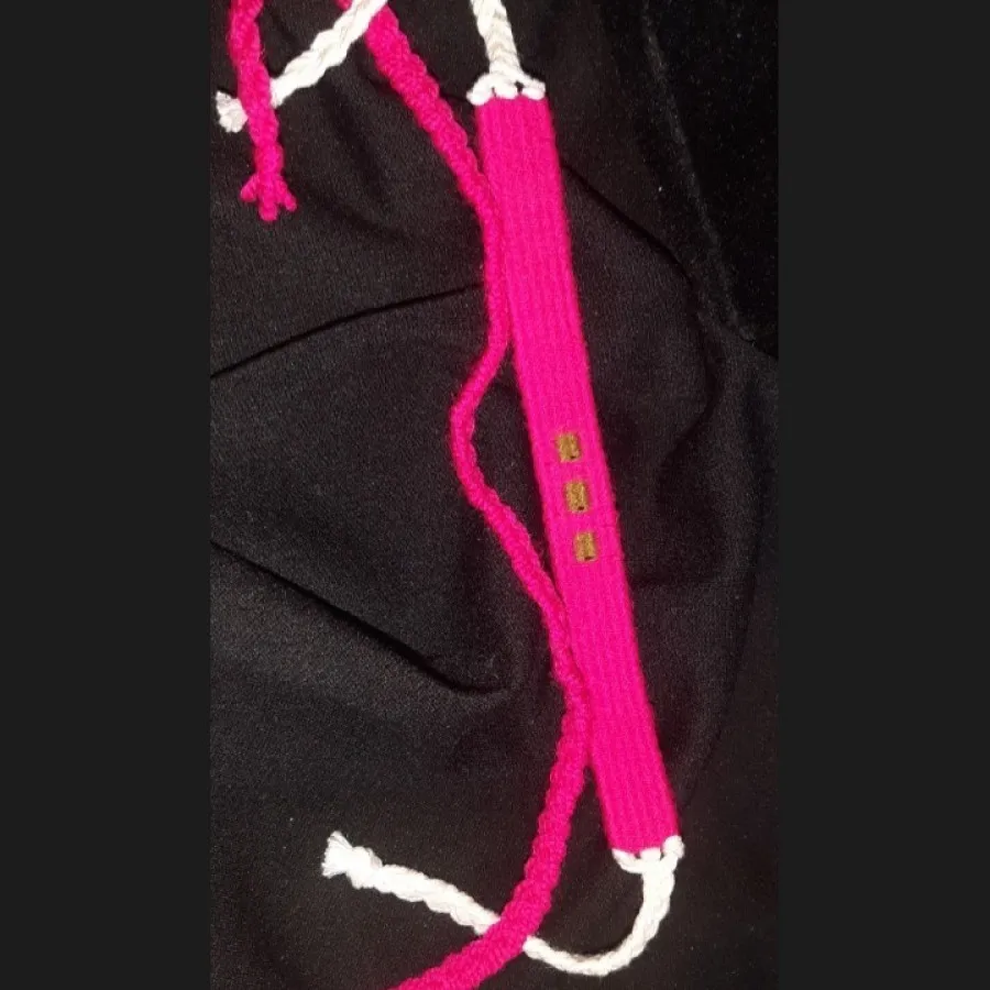 دستبند بافت مدل نگین ?