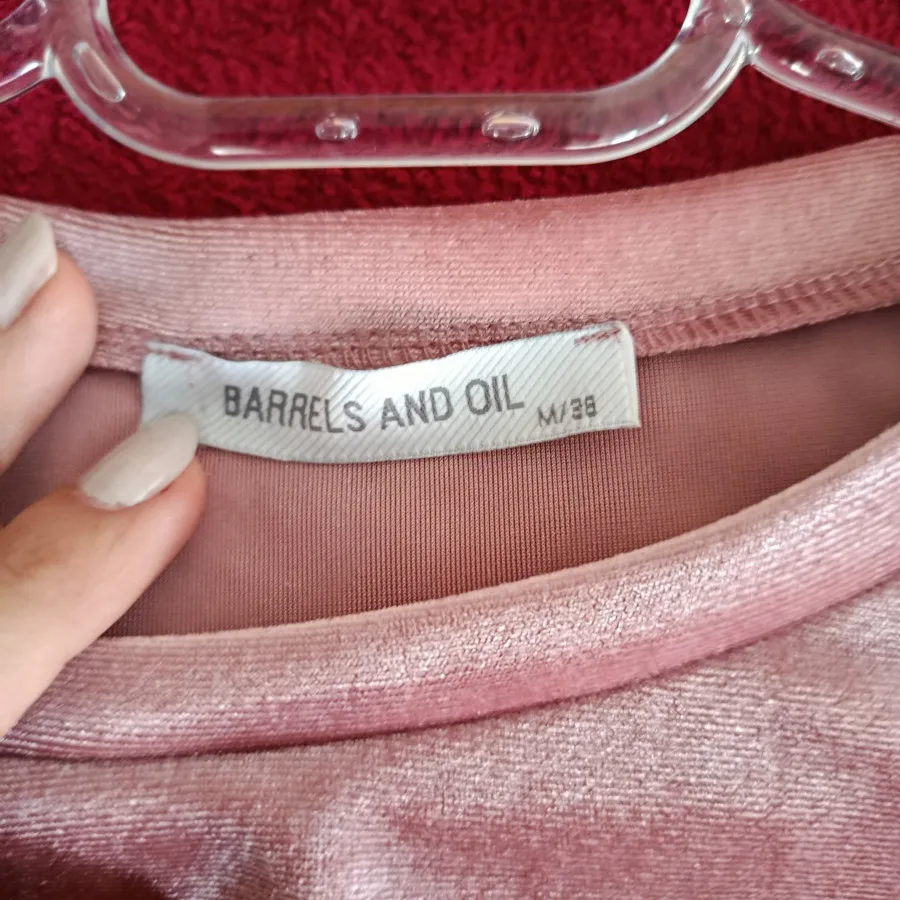 بلوز مخمل مجلسی پولکی