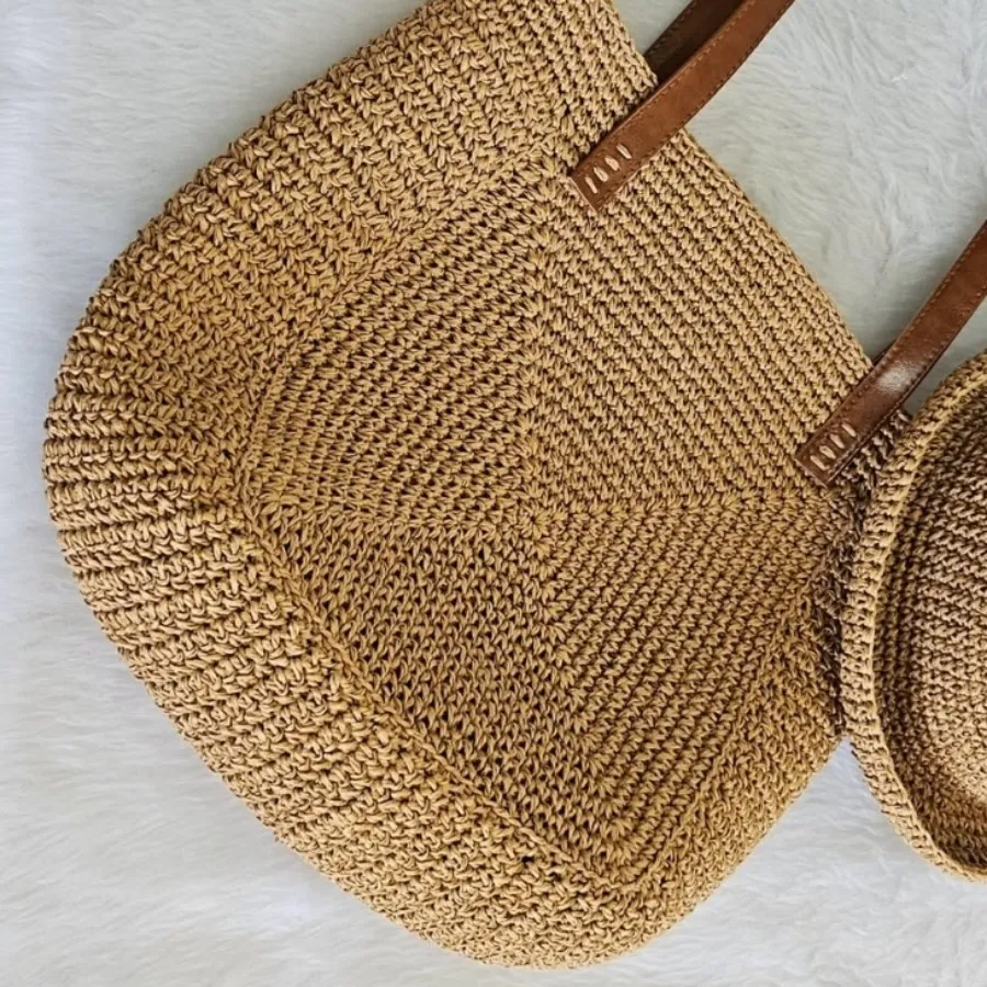 کیف مربع رافیا