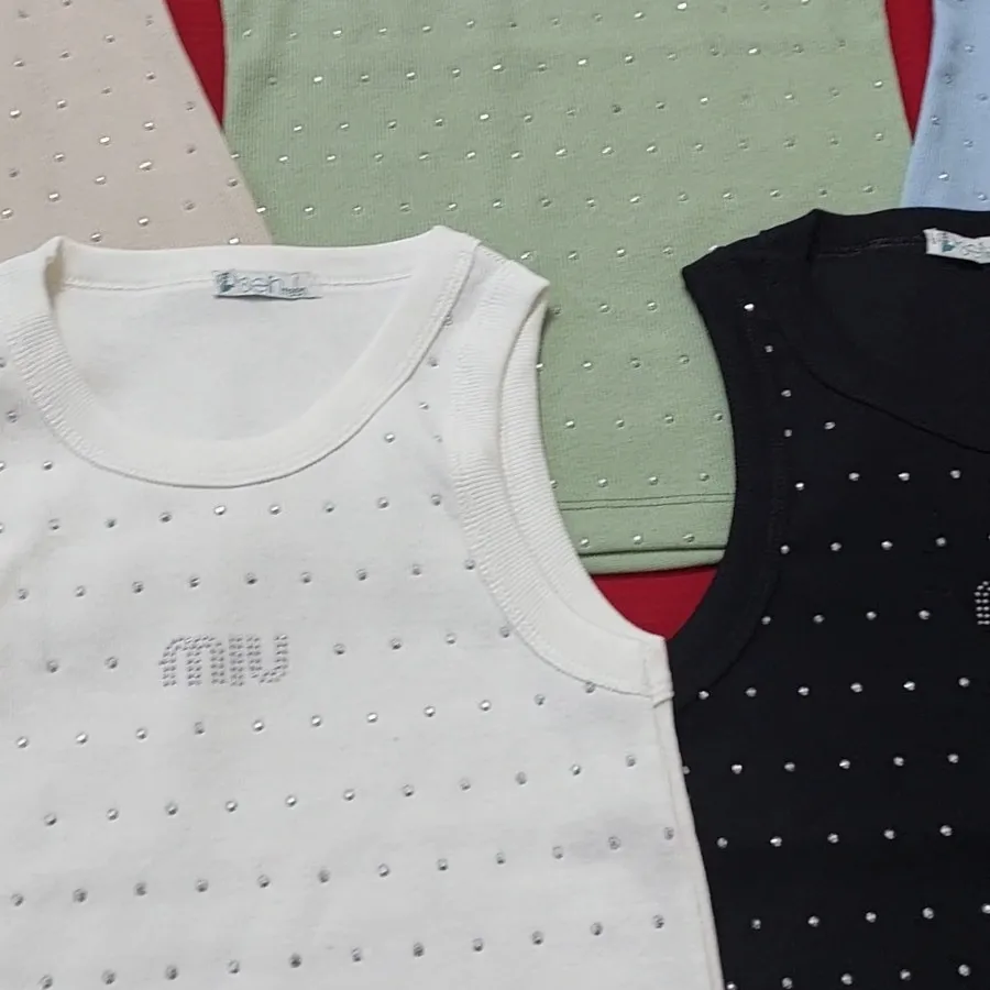 تاپ کبریتی نگین دار
گرین