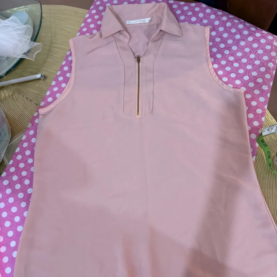 شومیز حریر گلبهی