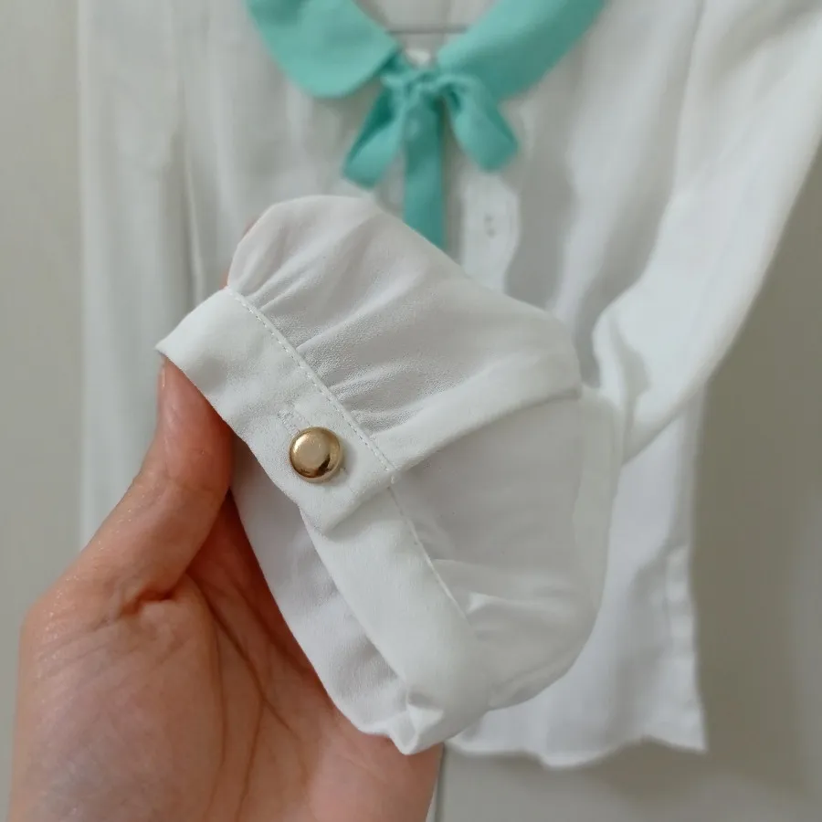 شومیز حریر سفید