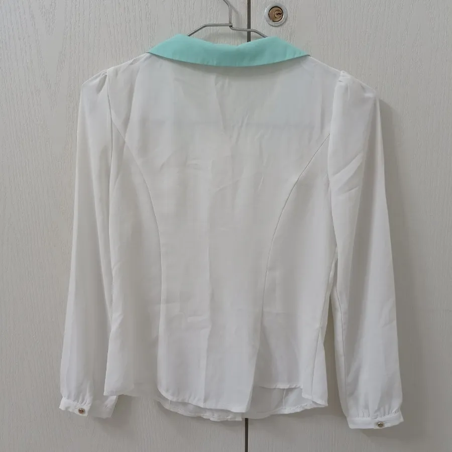 شومیز حریر سفید