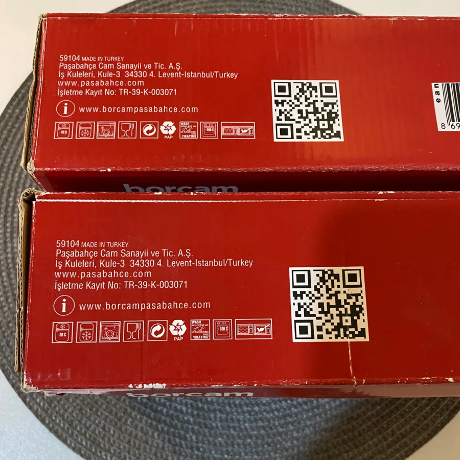 ظروف پیرکس borcam