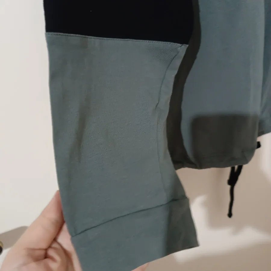 پیراهن استین بلند نخ پنبه