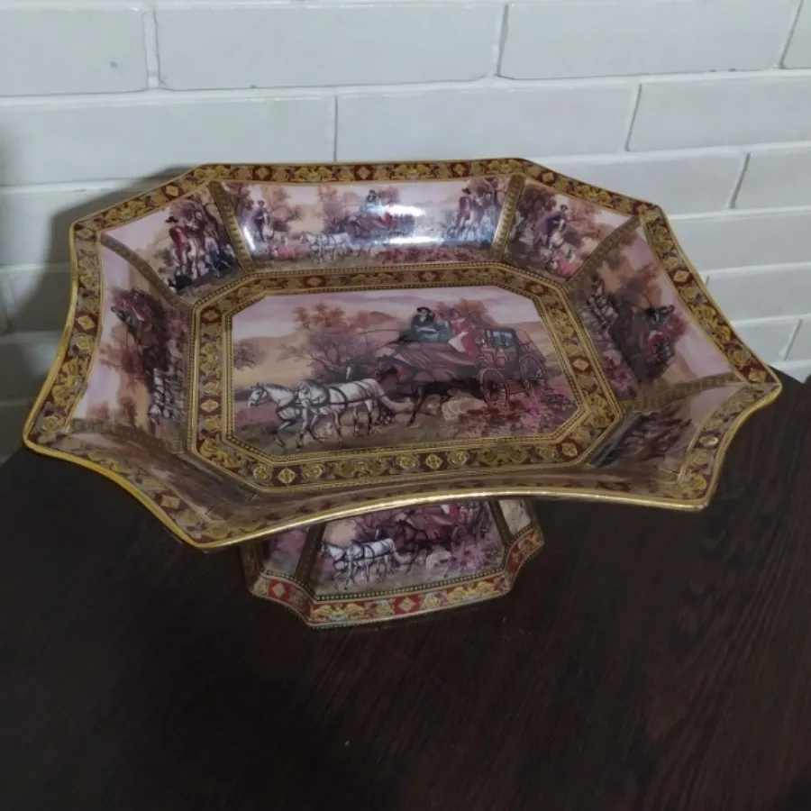 ظرف آنتیک شیرینی خوری?