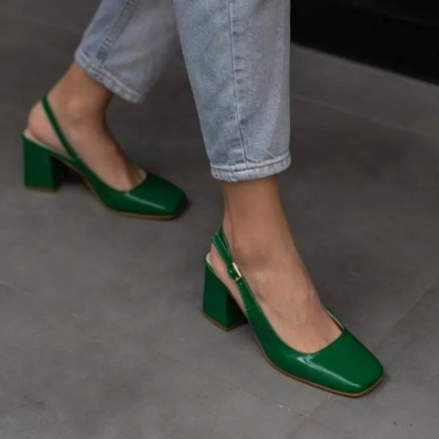 کفش پاشنه 6سانت شیک