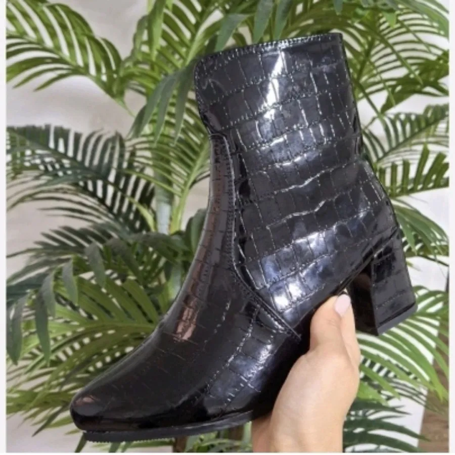 نیم بوت  پاشنه دار