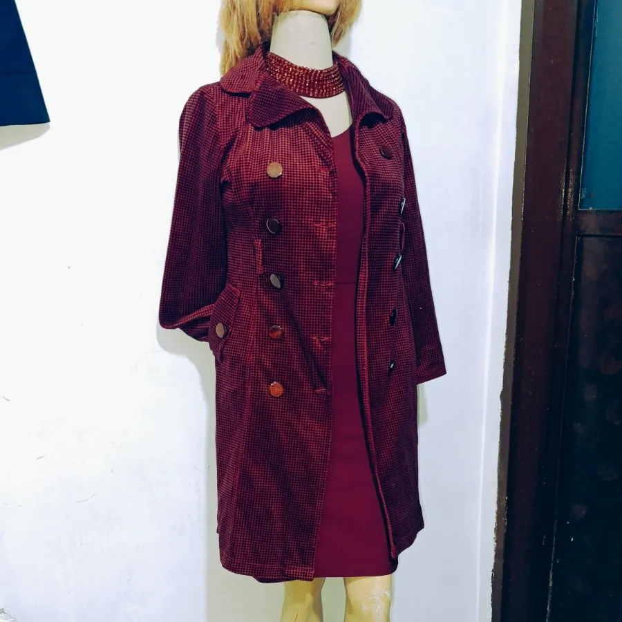 پالتو قرمز شیک