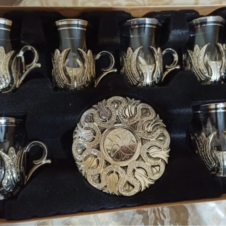 فنجان و نعلبکی برنز ترکیه