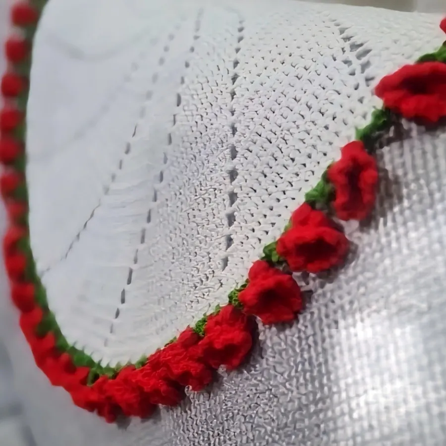 رومیزی گل انار