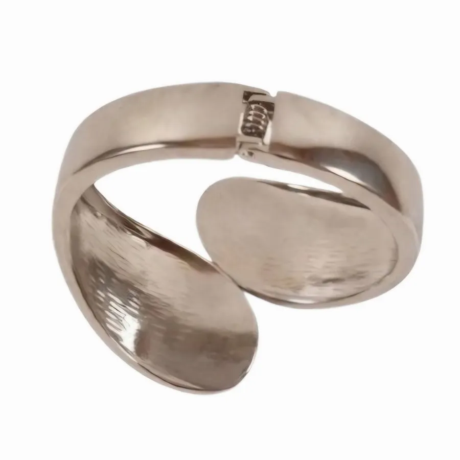 دستبند بنگل زنانه آینه ای