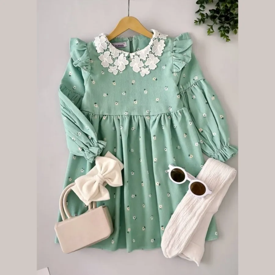 پیراهن پاییزه بچگانه