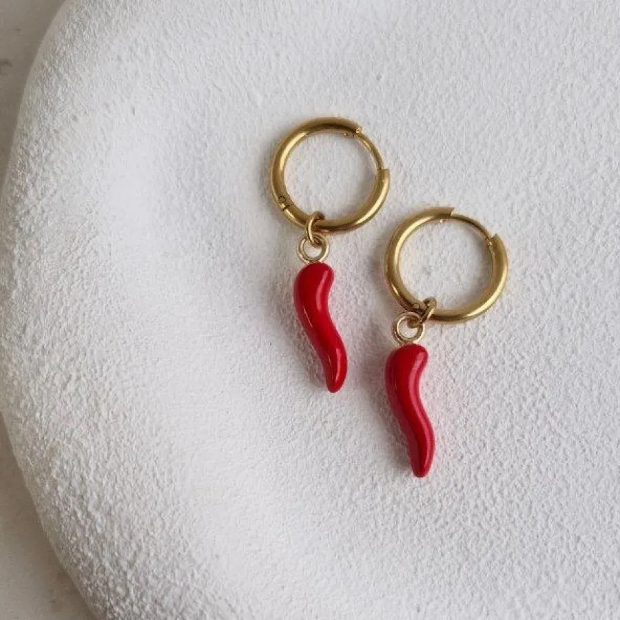 ست گردنبند گوشواره فلفل