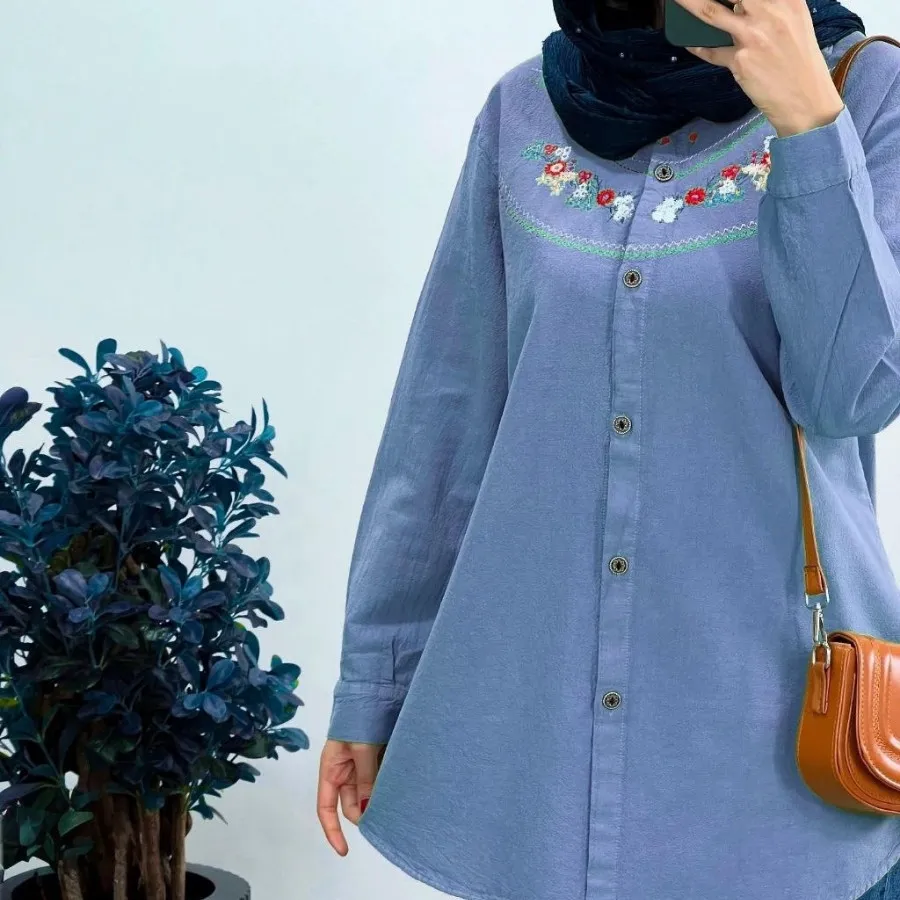 مانتو گلدوزی شیک