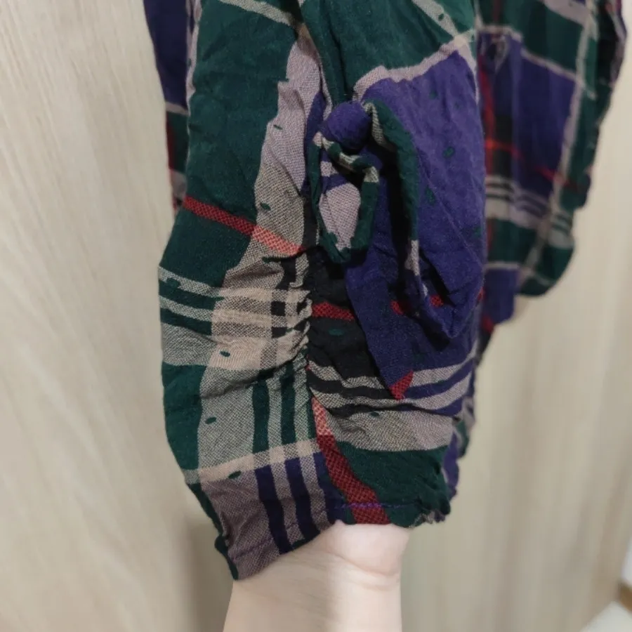 شومیز چهارخانه زنانه