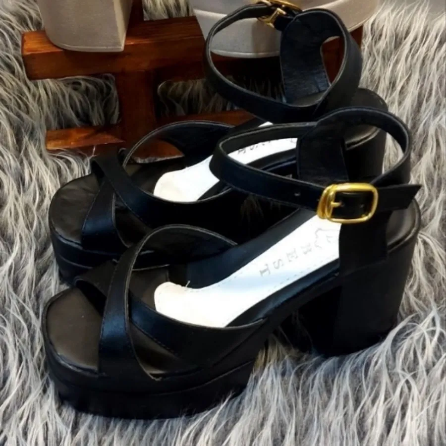 صندل لژدار پاشنه11سانت