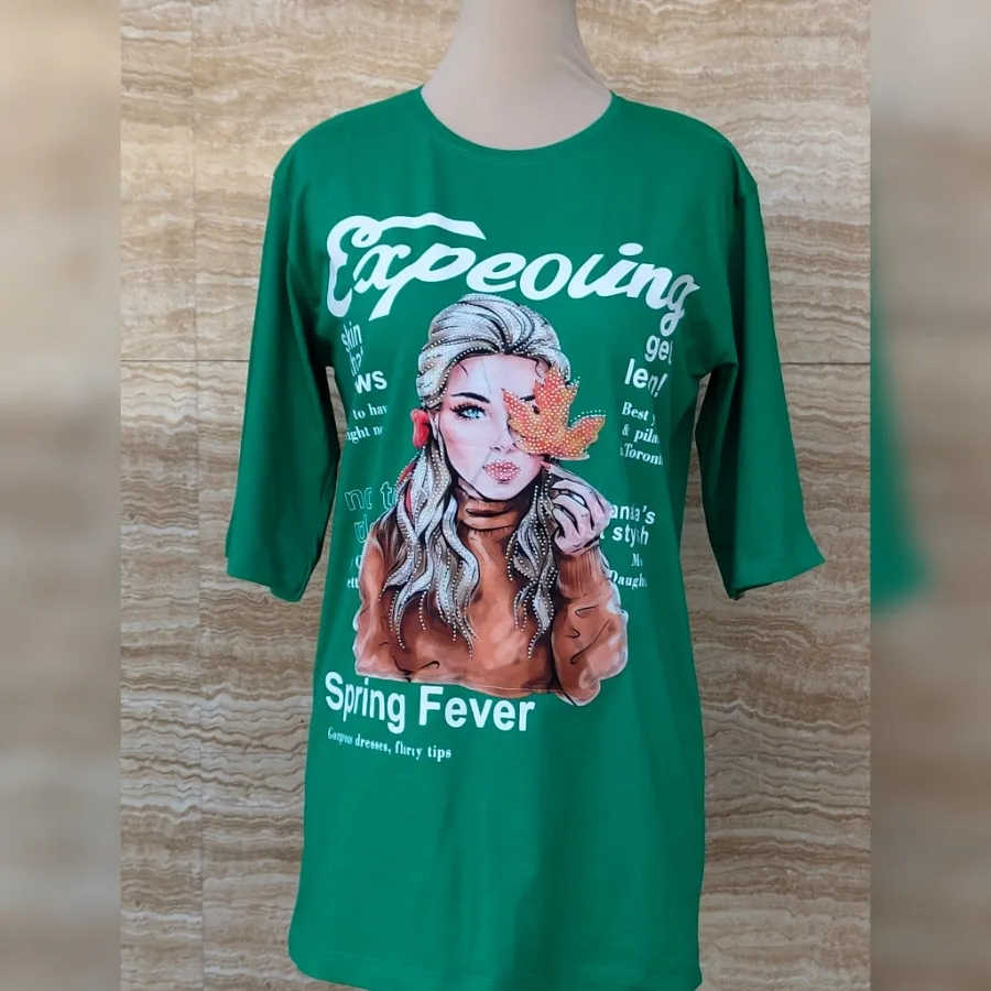 تی شرت دختر پاییز