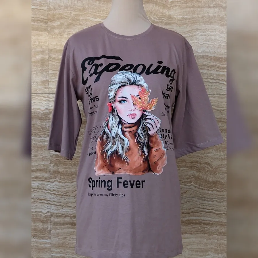 تی شرت دختر پاییز