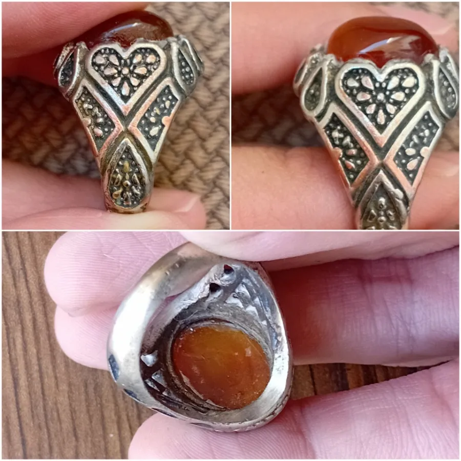 انگشتر عقیق اصل مردانه