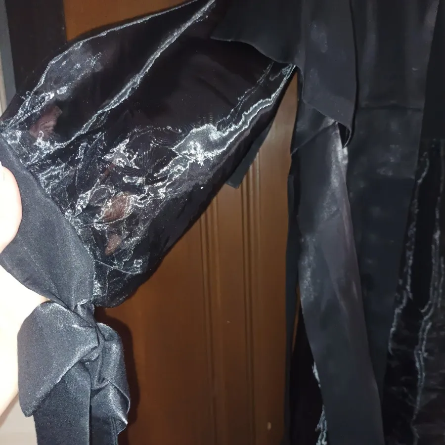 مانتو ترکیب تور و حریر