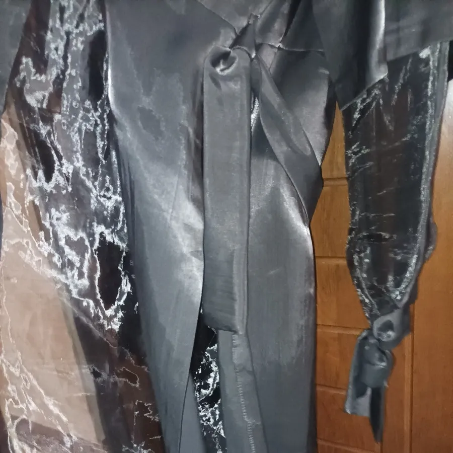 مانتو ترکیب تور و حریر