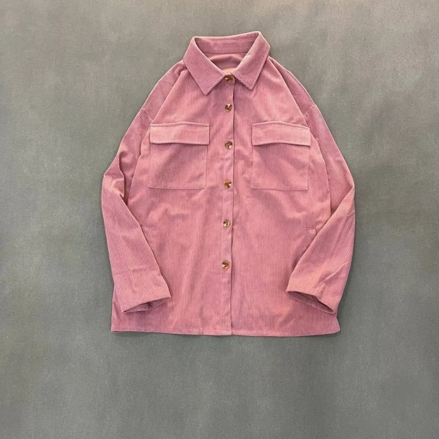 پالتو صورتی مخمل کبریتی