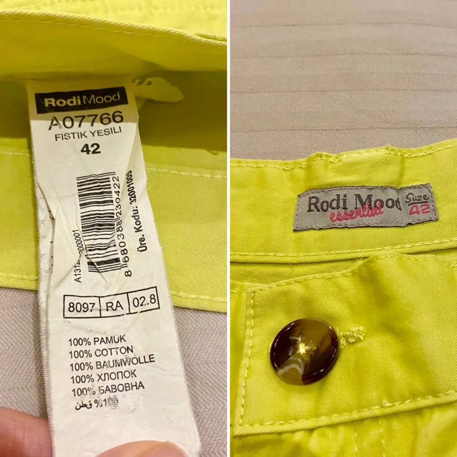 شلوارک نخ کتان