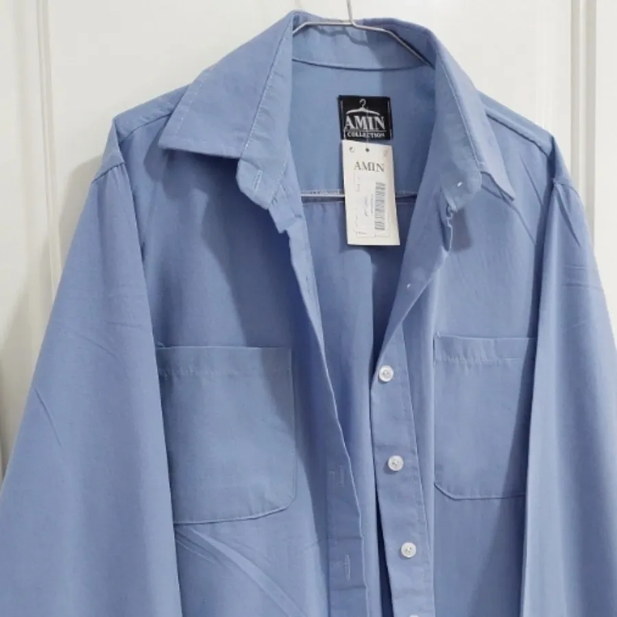 شومیز نخی آبی