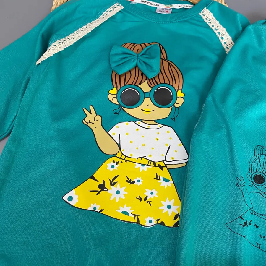 بلوز شلوار دخترانه