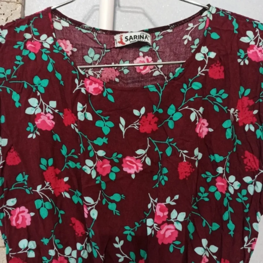 پیراهن گلدار