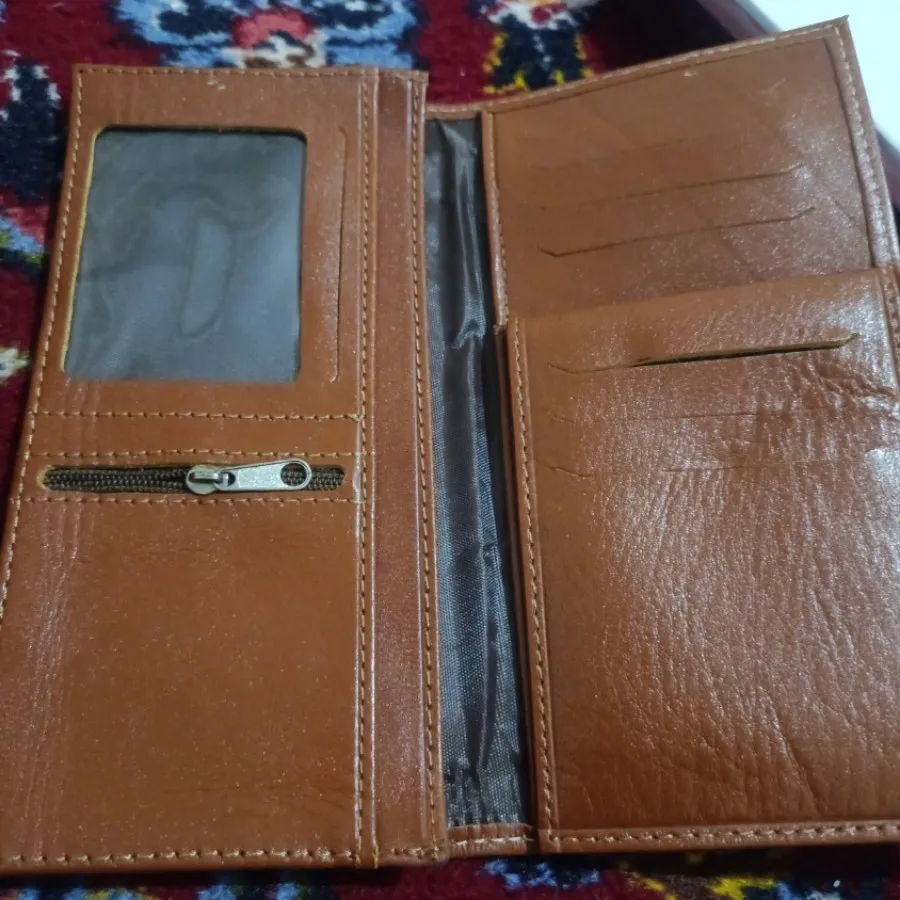 کیف پولی چرم