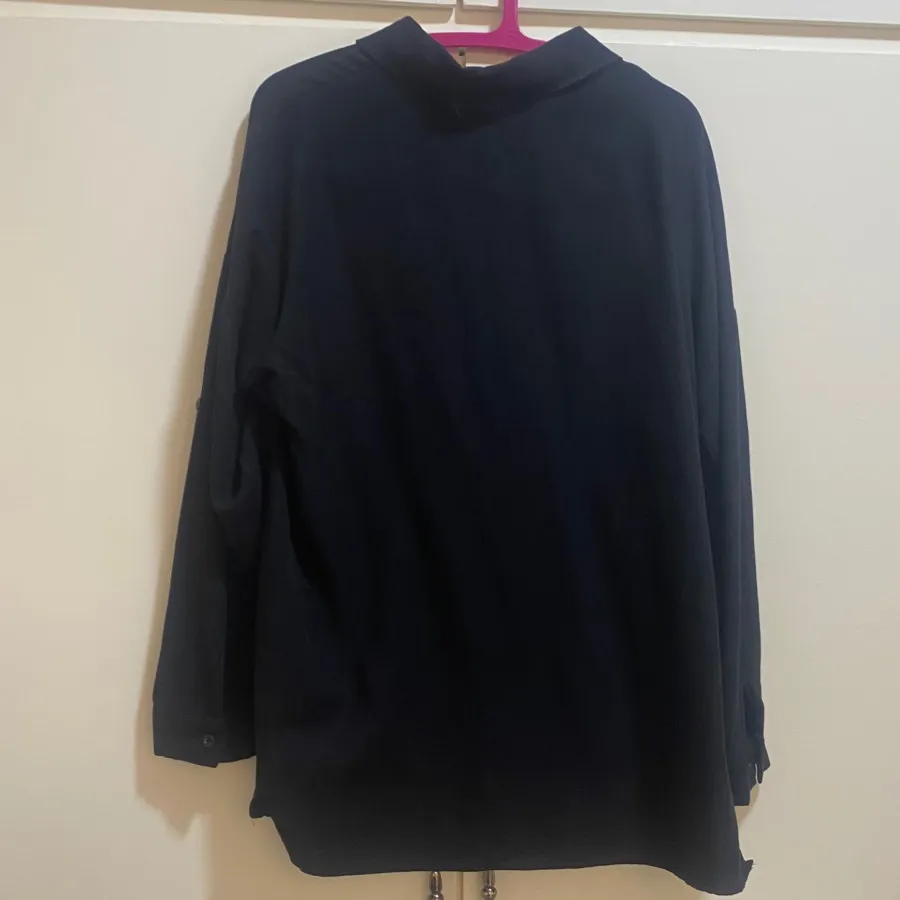 شومیز مشکی نگین کاری شده