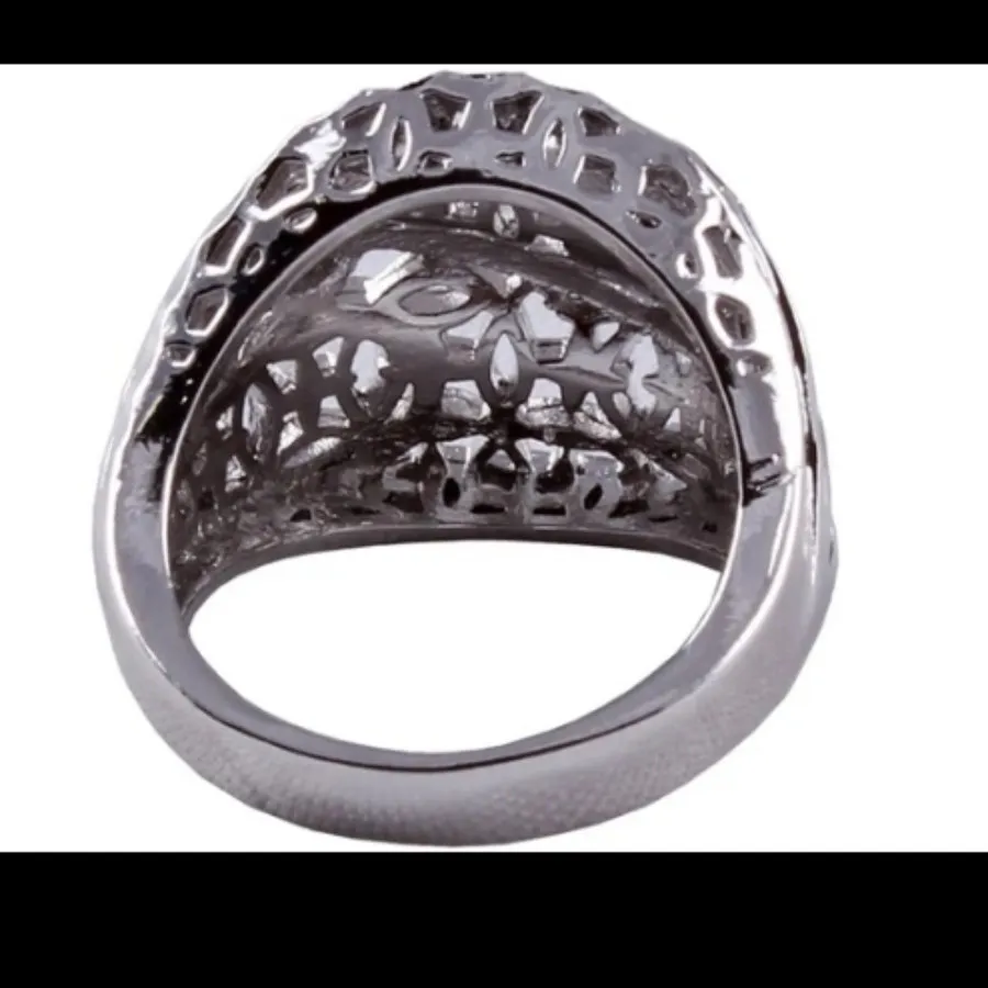 انگشتر نقره ای اچ ام استی