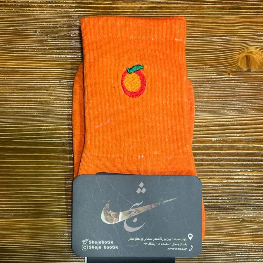 جوراب طرح دار