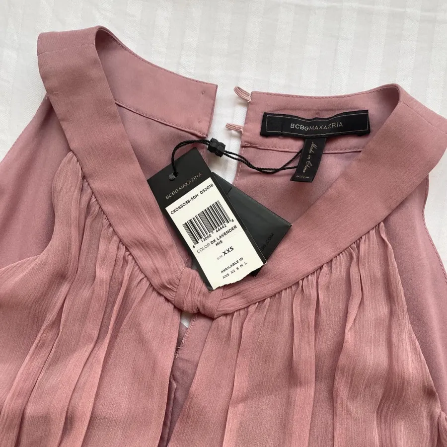 پیراهن حریر صورتی