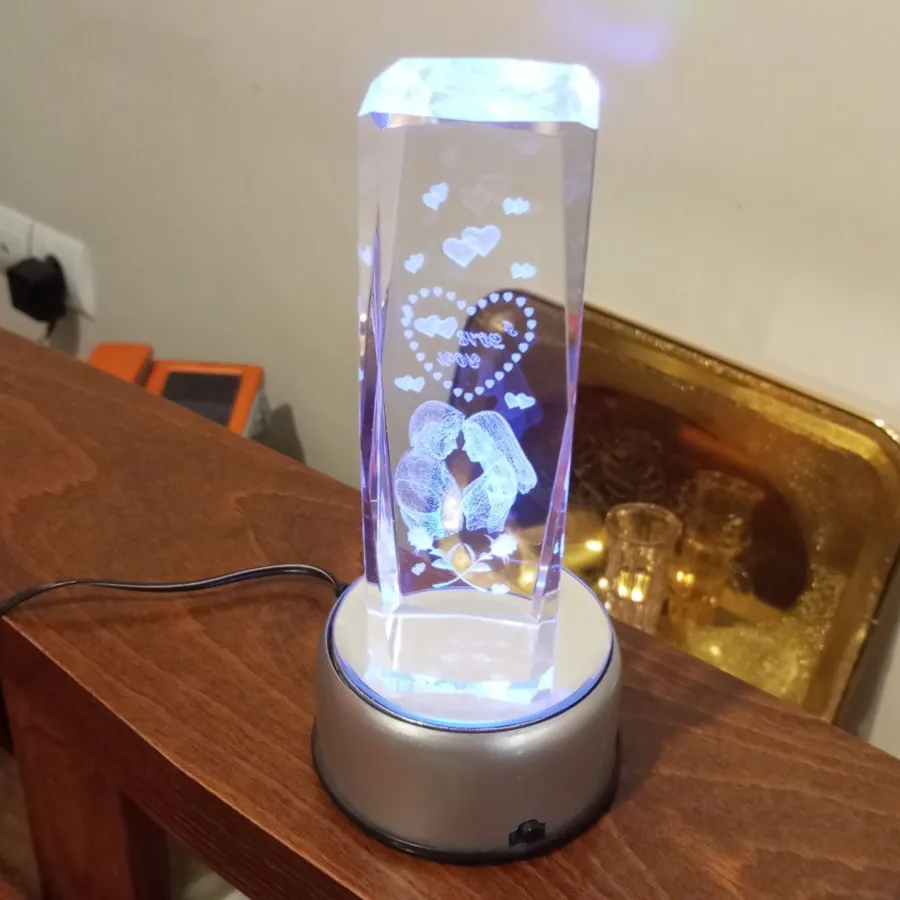 چراغ متحرک عروس و داماد