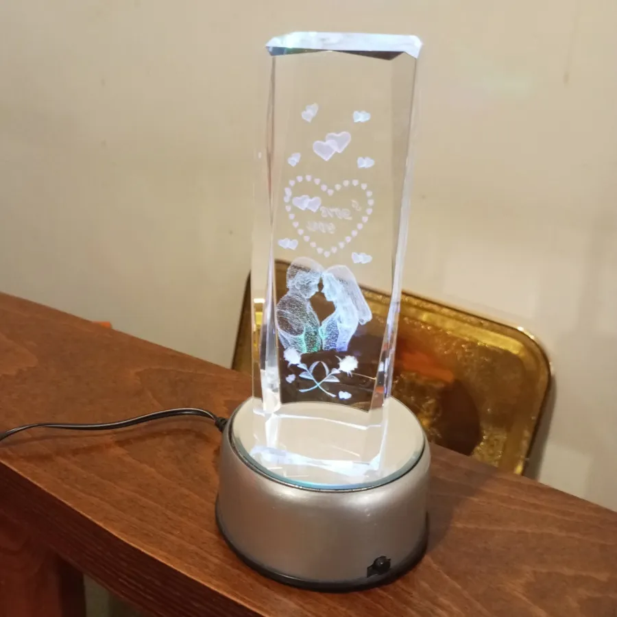 چراغ متحرک عروس و داماد