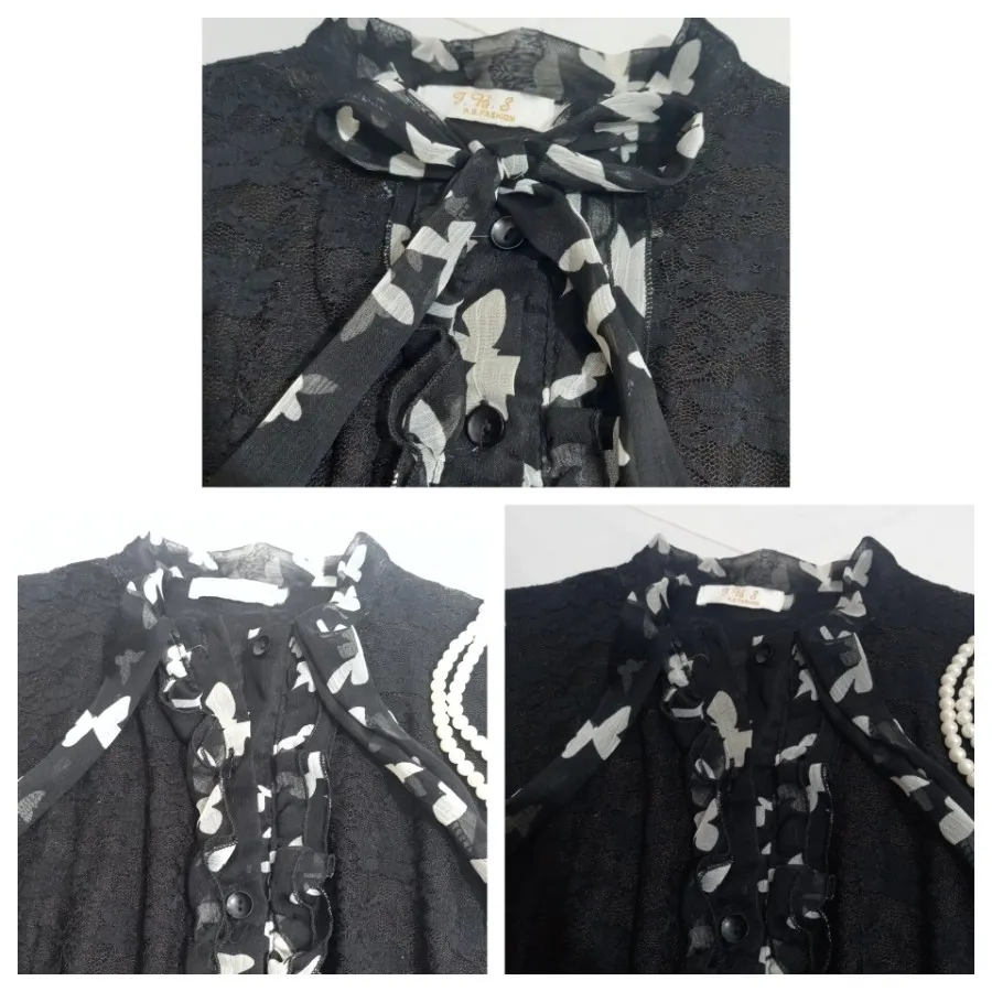 شومیز عروسکی پروانه ای