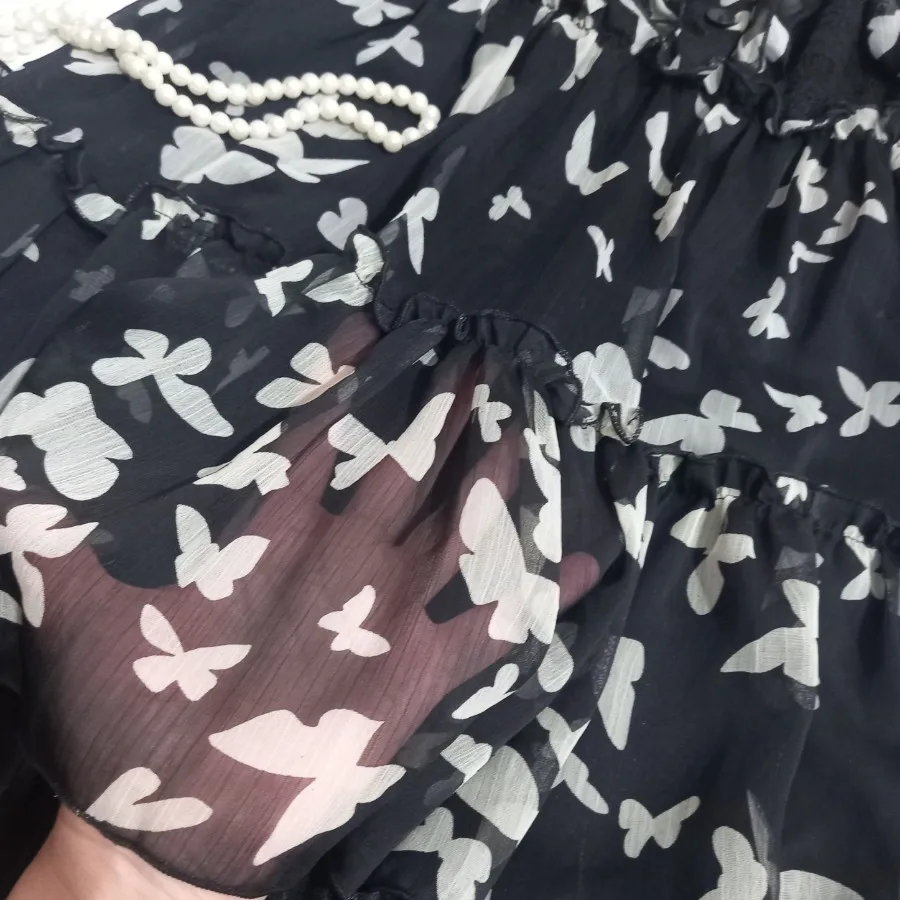 شومیز عروسکی پروانه ای